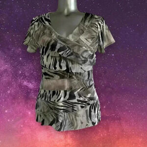 Free 💎💟Vintage Petite Lined  Mesh Top